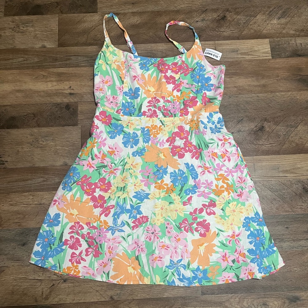 Old Navy Floral Mini Dress - Multicolor